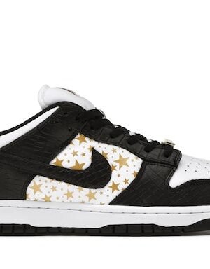 Nike SB Dunk Low Supreme Stars Black